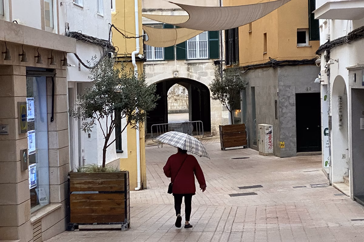 La Aemet pone en alerta a Menorca por fuertes lluvias