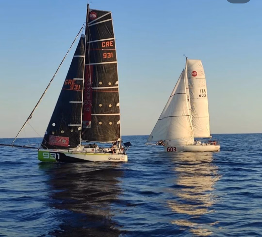 Felip Moll marcha cuarto en la regata Mare Nostrum