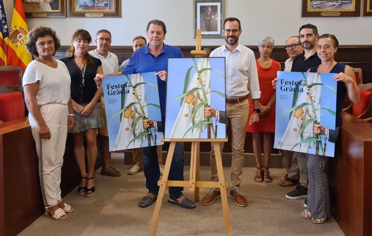 Carlos Mascaró firma el cartel de las fiestas de Gràcia 2022