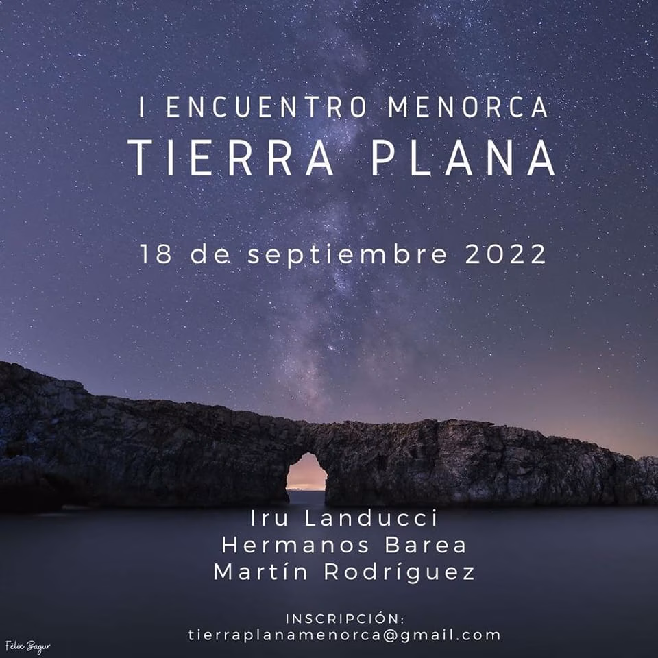 Terraplanistas en Menorca