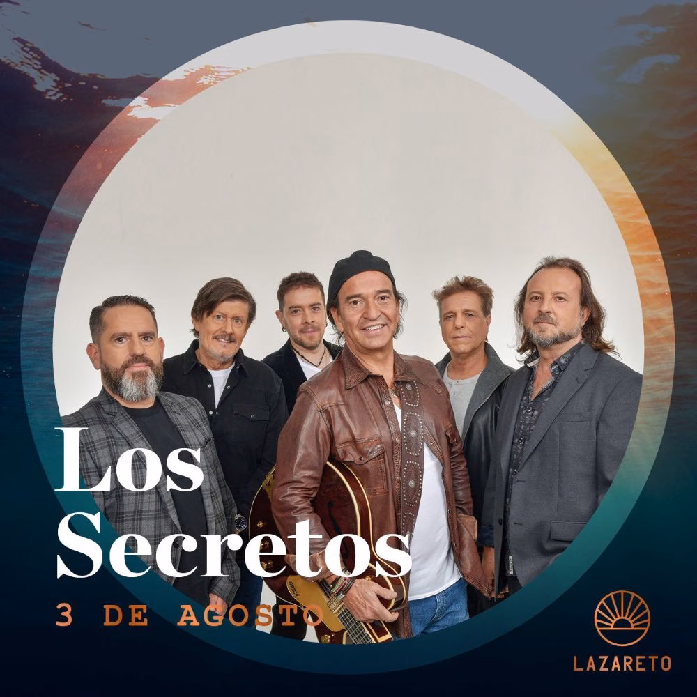 Los Secretos, la banda de pop rock que actuará esta noche en el Lazareto Festival