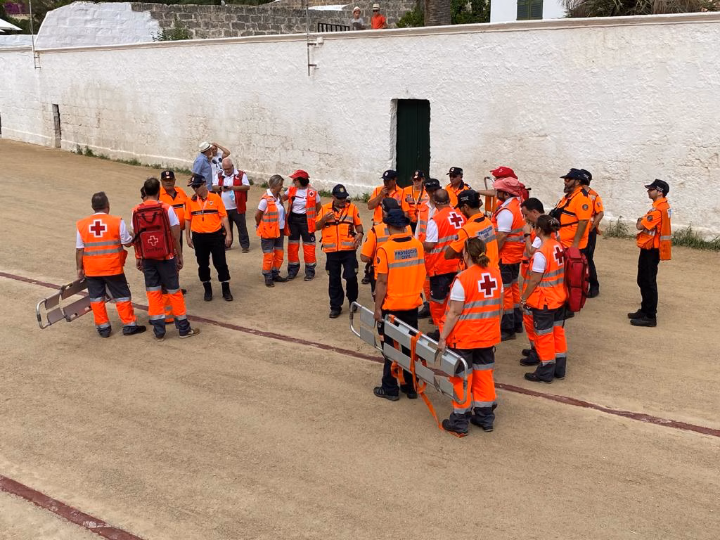 Saldo de incidentes en Es Pla: 51 personas asistidas por la Cruz Roja