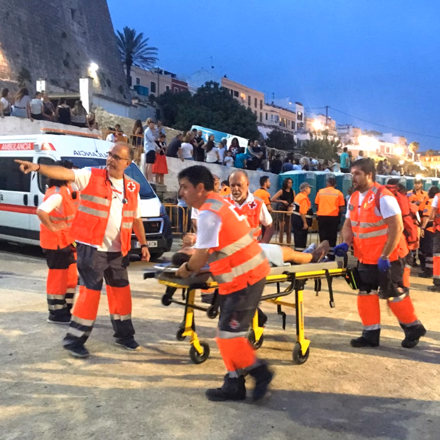 Un centenar de voluntarios de Cruz Roja prestarán servicio en Ciutadella por Sant Joan