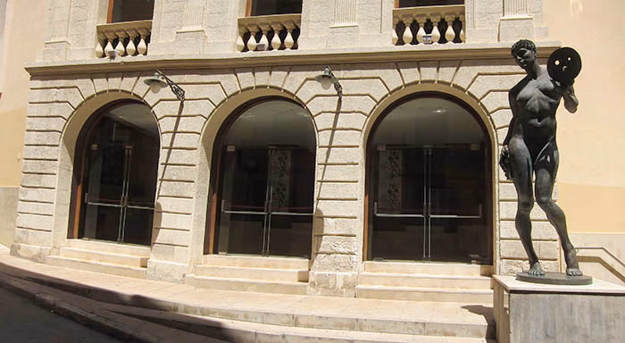 Matías Quetglas en el 21º aniversario de la rehabilitación del Teatro Principal de Maó