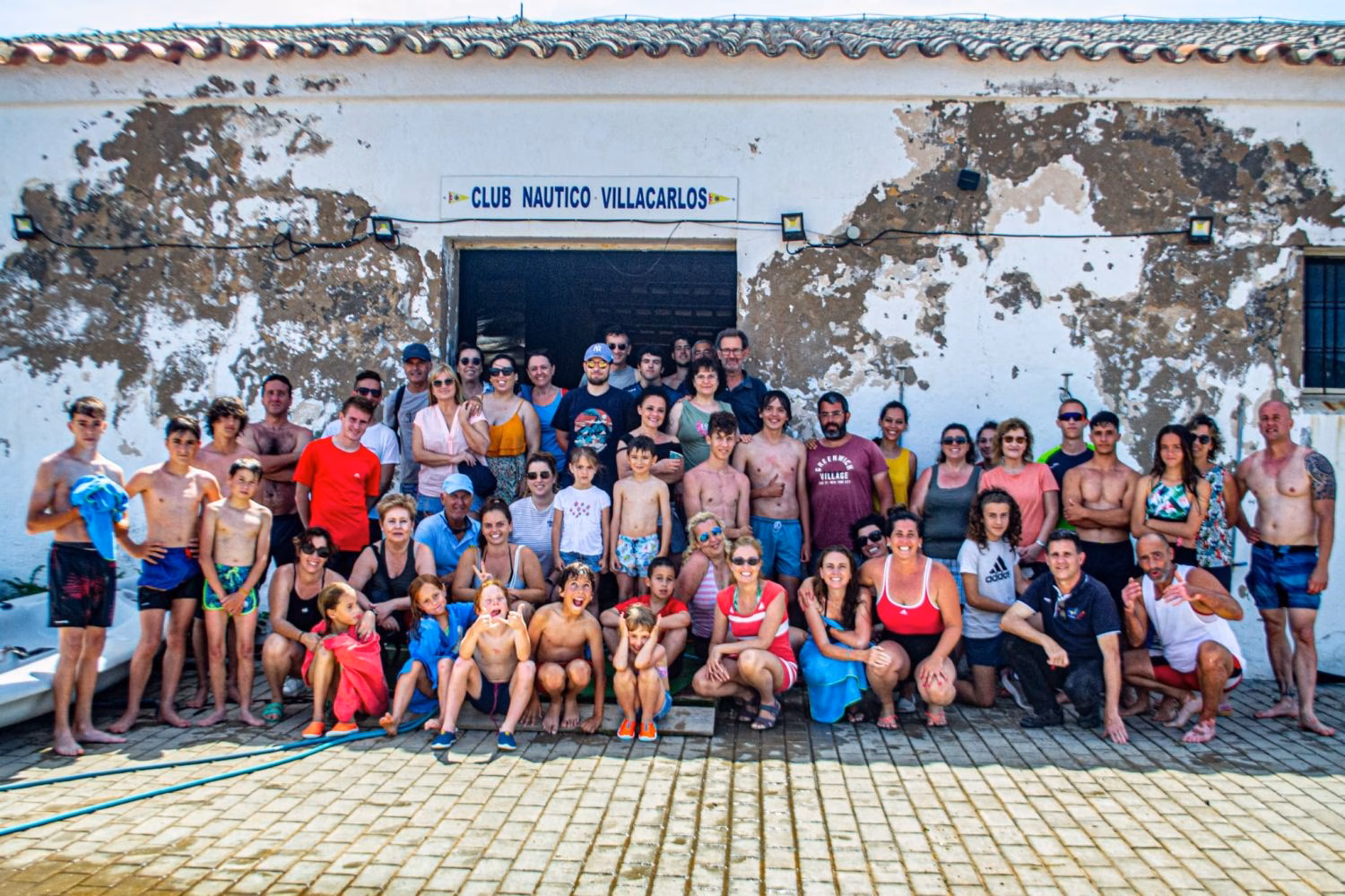 La gran familia del Club Náutico Villacarlos