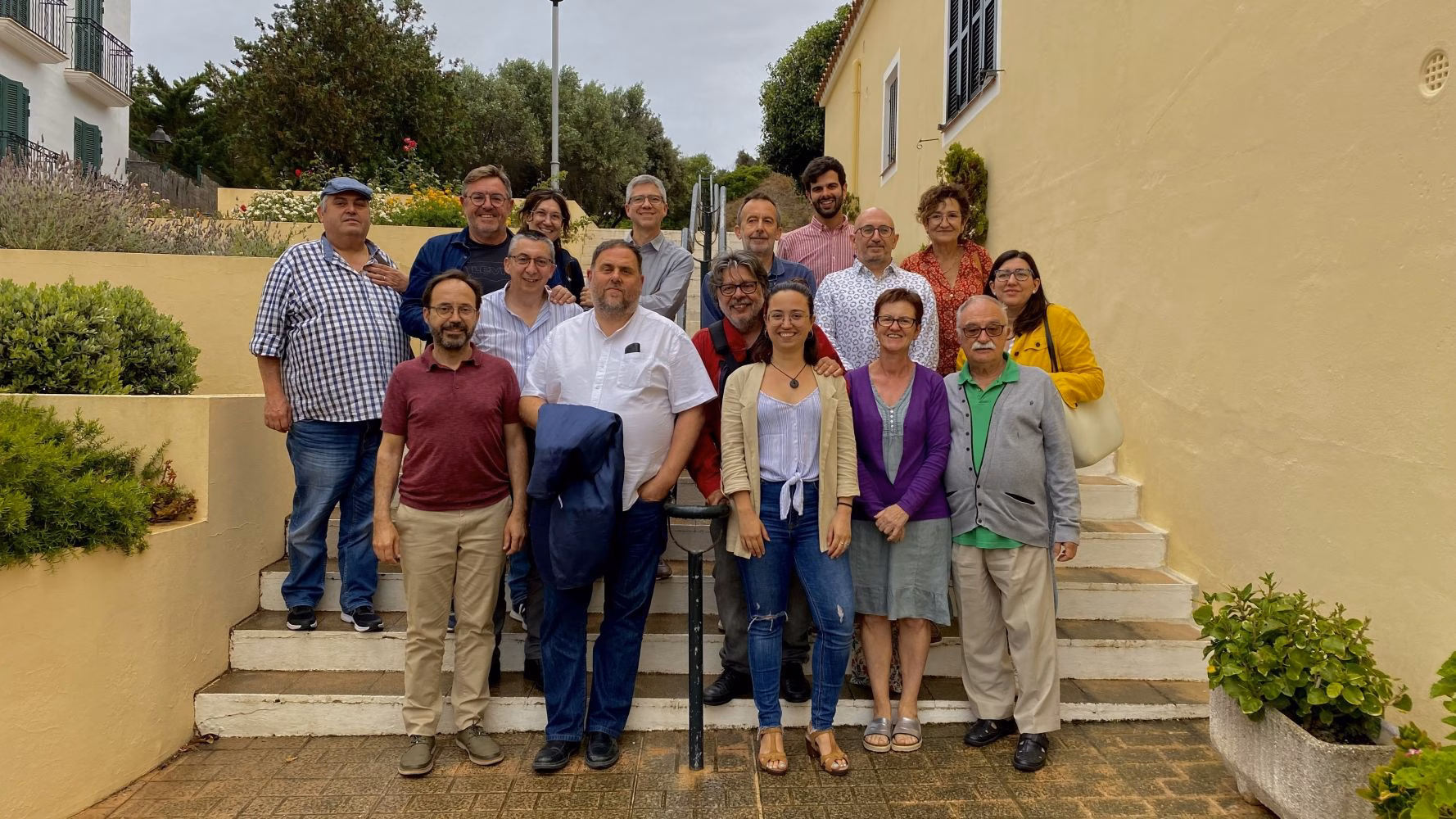 (La foto) Oriol Junqueras en Menorca