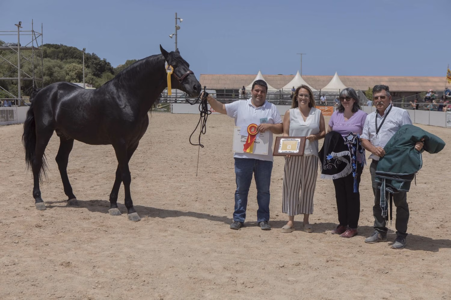 Clein SC, Dulcinea GSM II y Godin TB triunfan en la Fira del Cavall