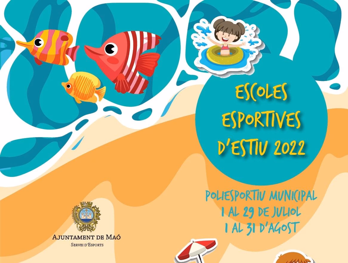 Abren las inscripciones para la 'Escola d'Estiu' en el Polideportivo de Maó