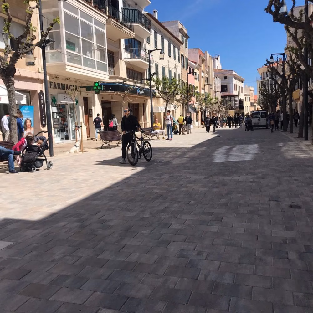 Maó acaba las obras en Ses Moreres tres semanas antes de lo previsto