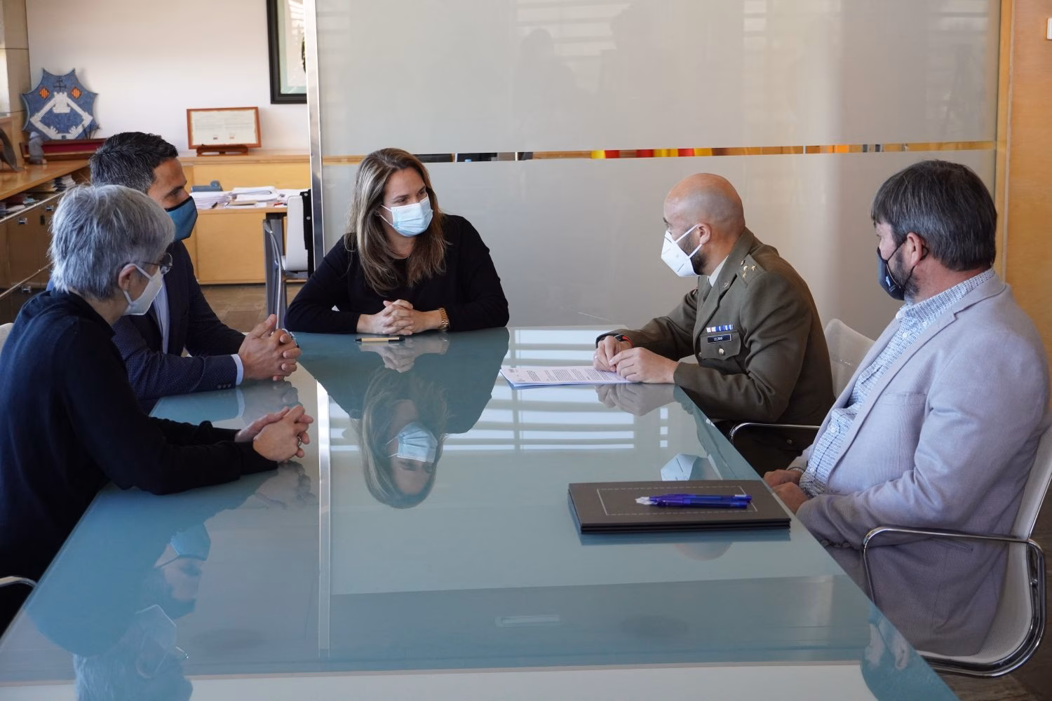 Ejército y Consell acuerdan un tramo 1 más seguro del Camí de Cavalls