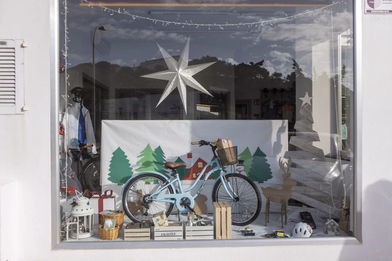 (Fotos) Escaparates de premio en Es Mercadal