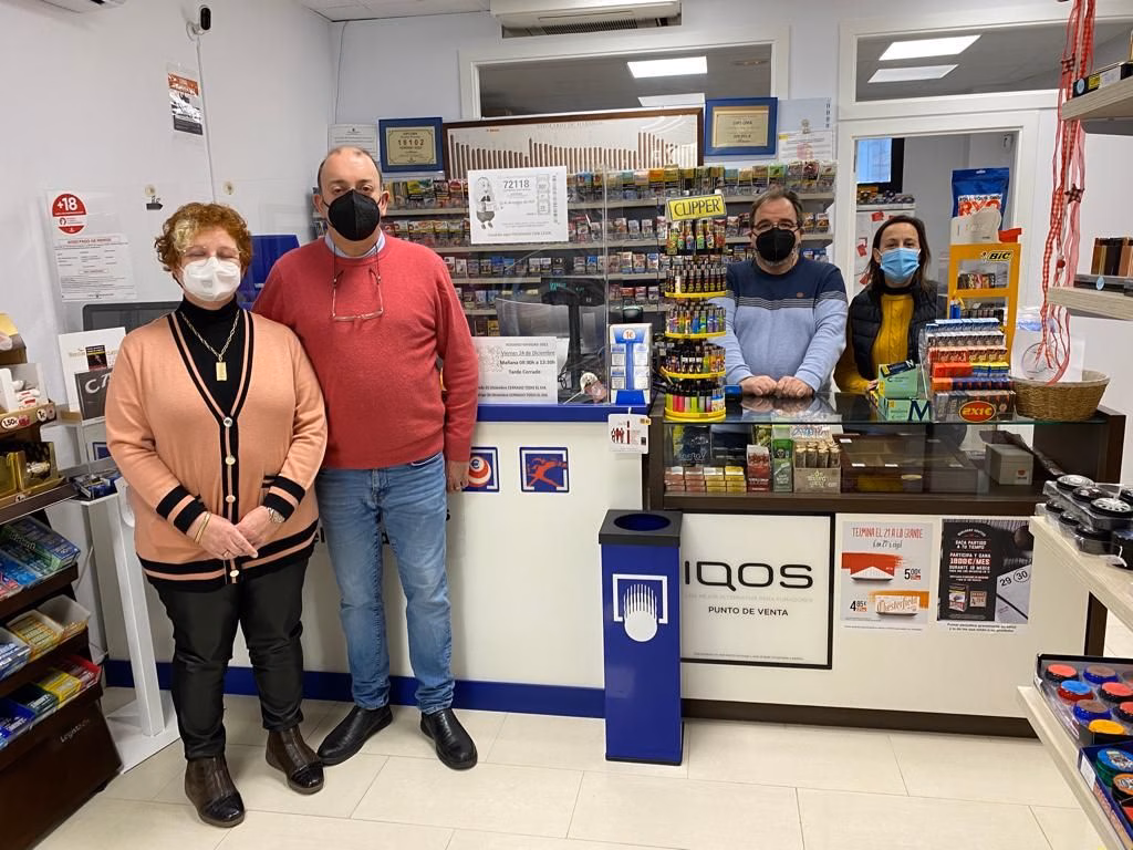 Un 'pellizco' del segundo premio de la Lotería vendido en Alaior