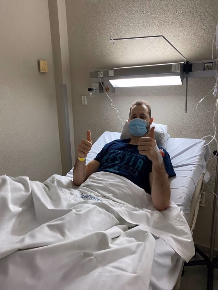 Exitosa intervención quirúrgica al jugador del Hestia Menorca, Logan Schilder