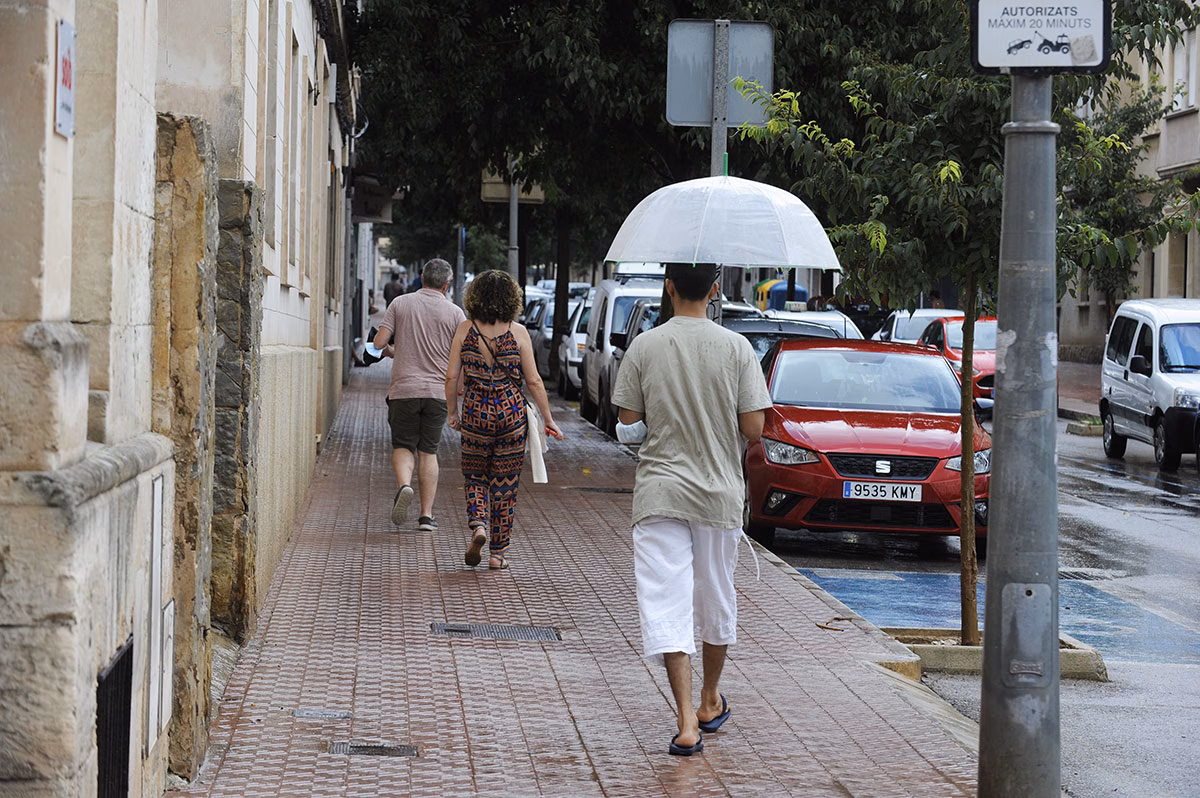 La lluvia deja 12 litros en Ciutadella