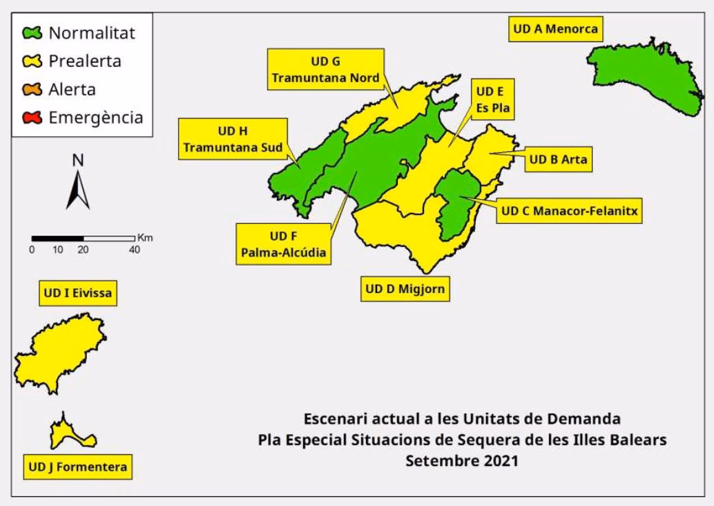 Las lluvias de septiembre incrementan las reservas hídricas