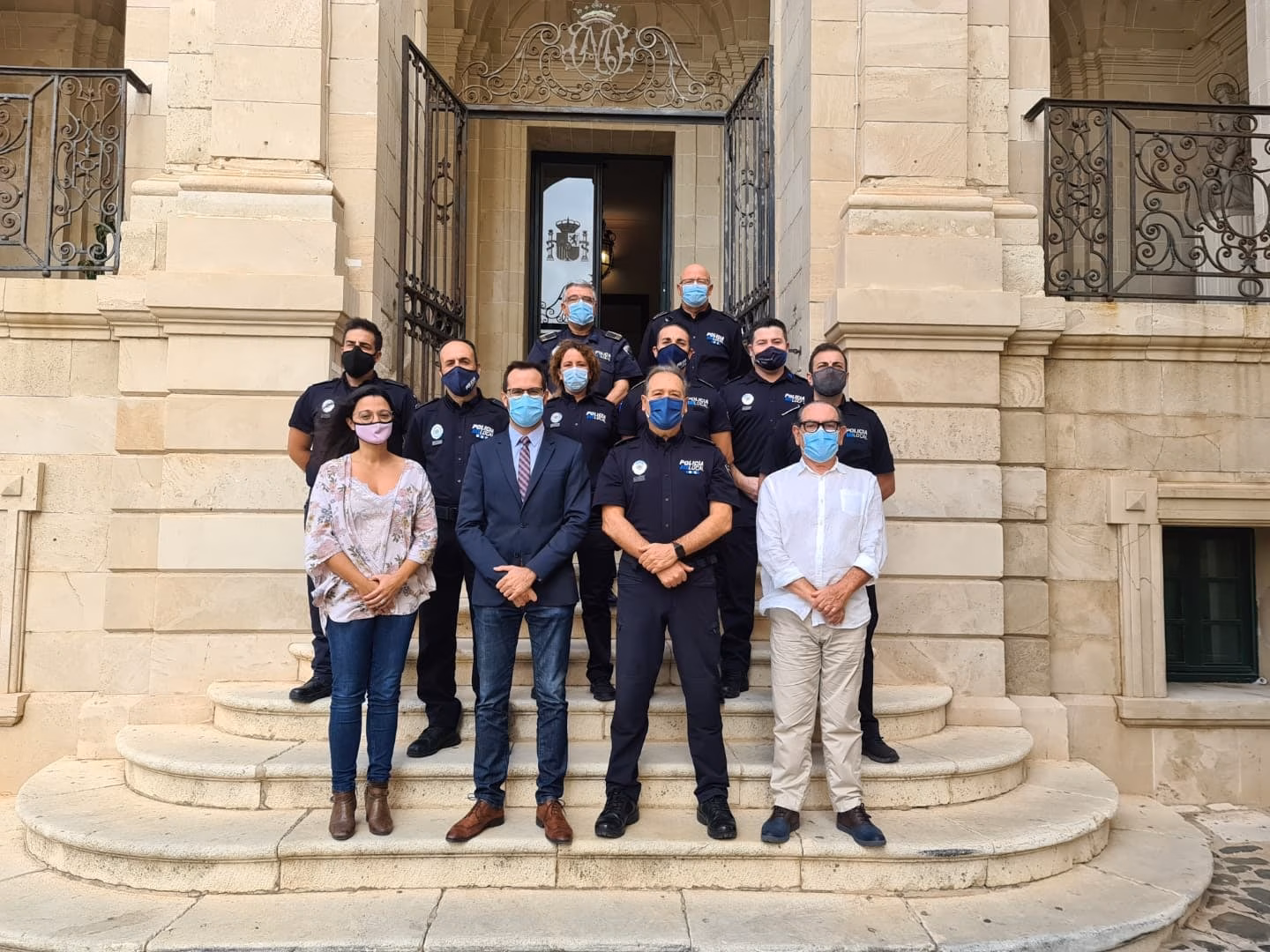 (La foto) Maó incrementa su dotación de policías locales