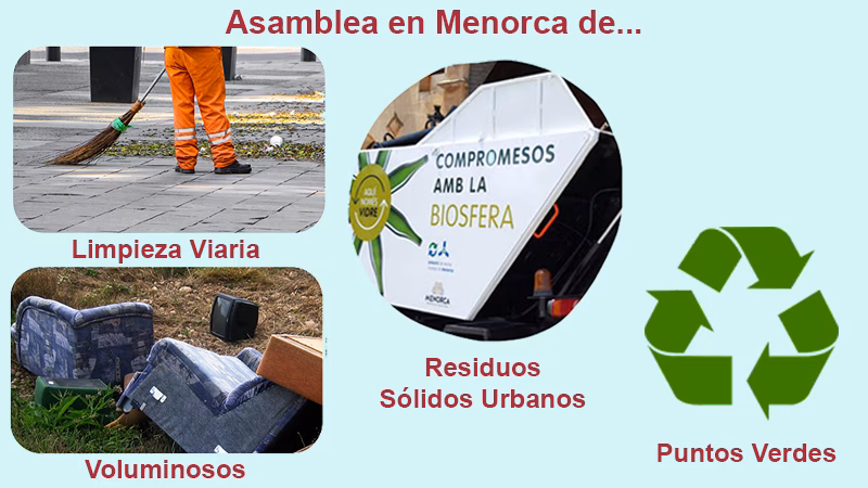 Los servicios de limpieza estudian convocar huelga indefinida en Menorca