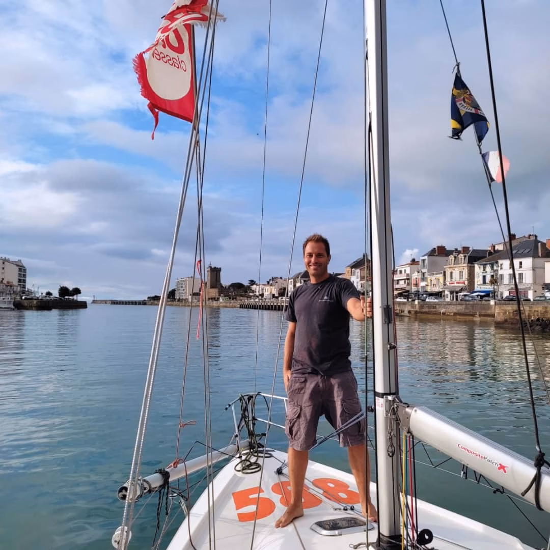 (Fotos) Felip Moll, listo para la Mini Transat