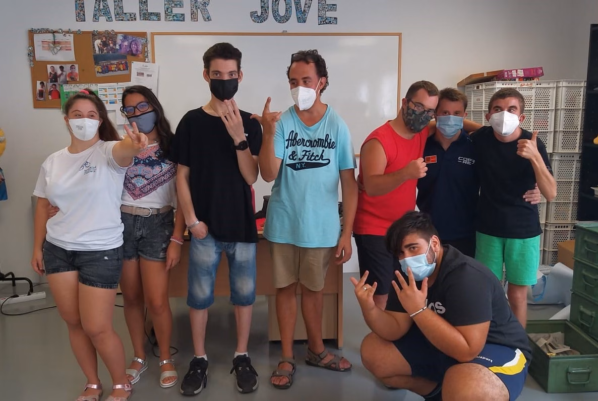 Comienza el Taller Jove de la Fundación para Personas con Discapacidad de Menorca