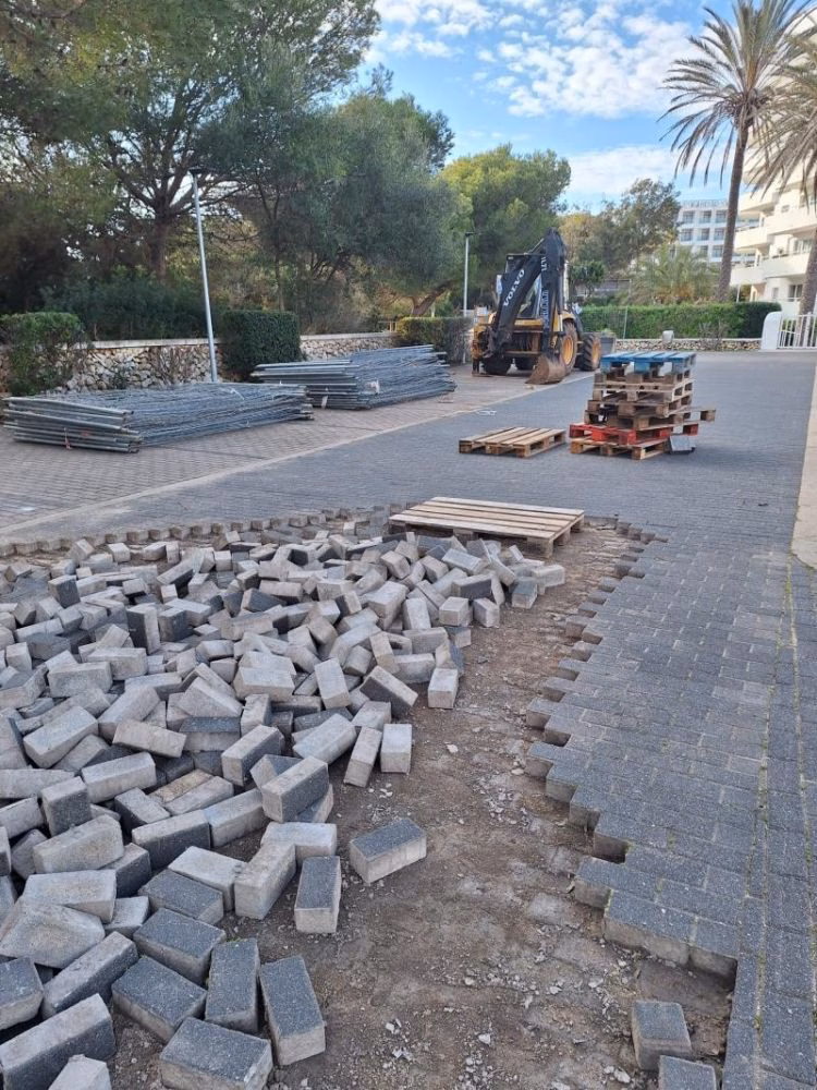 Empiezan las obras para mejorar la recogida de aguas pluviales en Sant Tomàs
