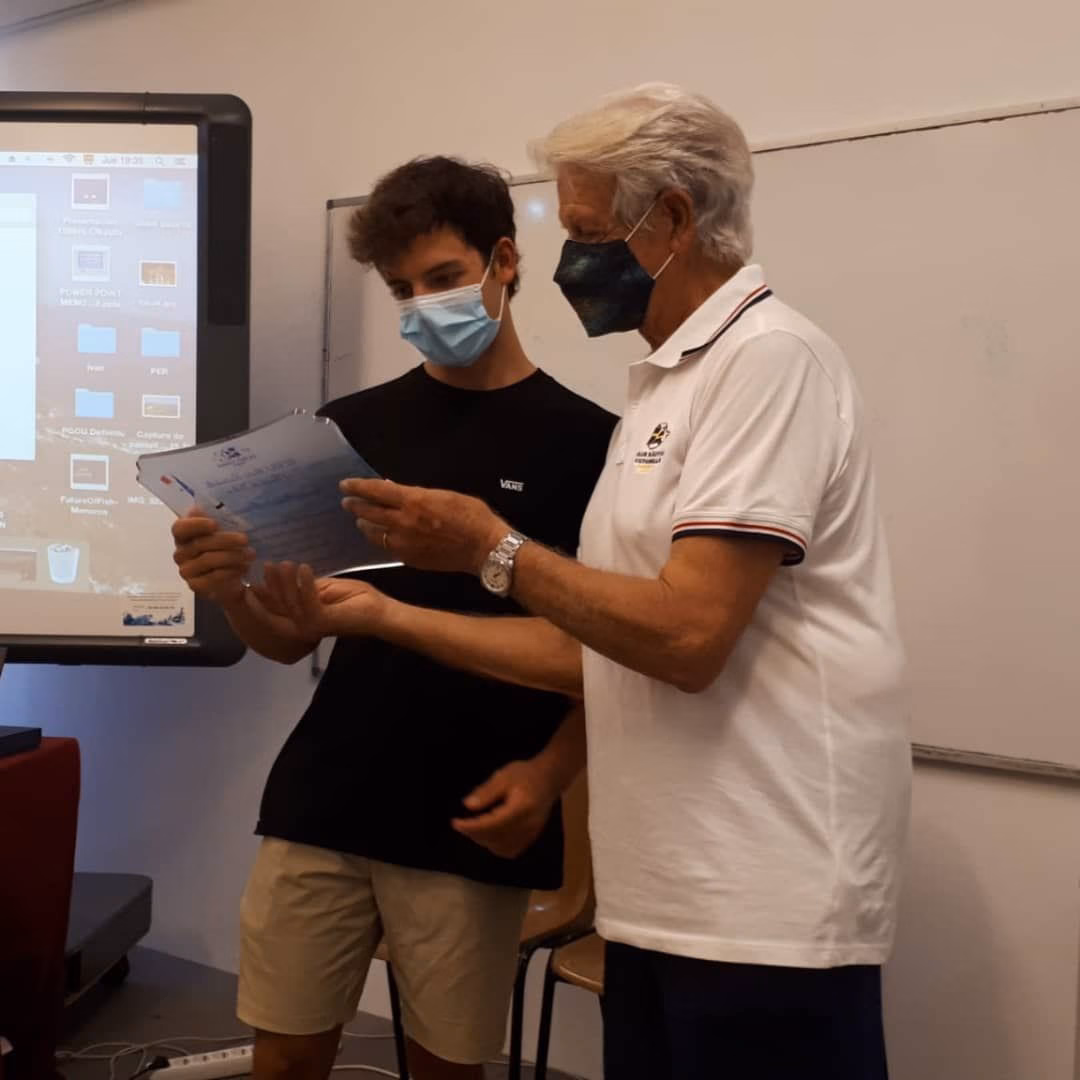 Homenaje en Ciutadella al regatista David Ponsetí por sus éxitos deportivos