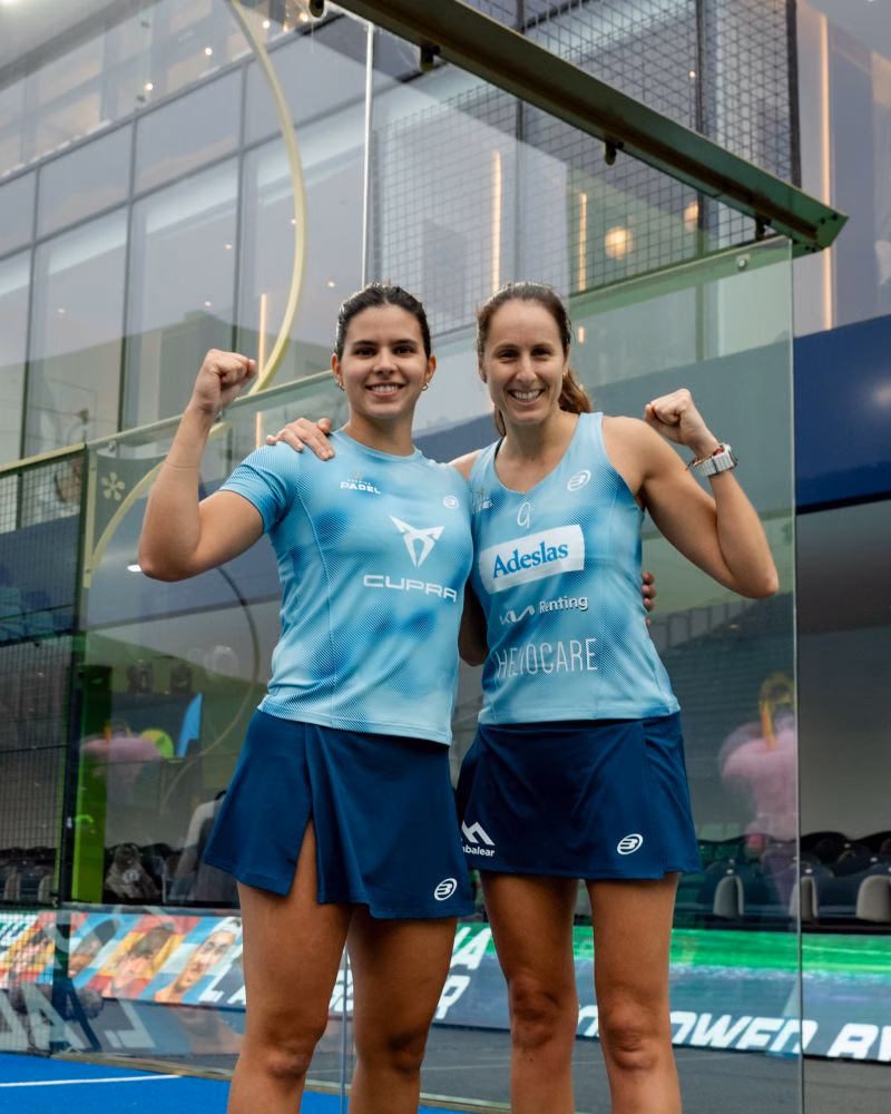 Gemma Triay y Delfi Brea alcanzan las semifinales en Riyadh