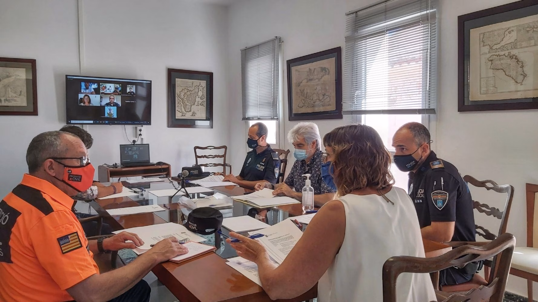 Es Castell busca impedir aglomeraciones por Sant Jaume