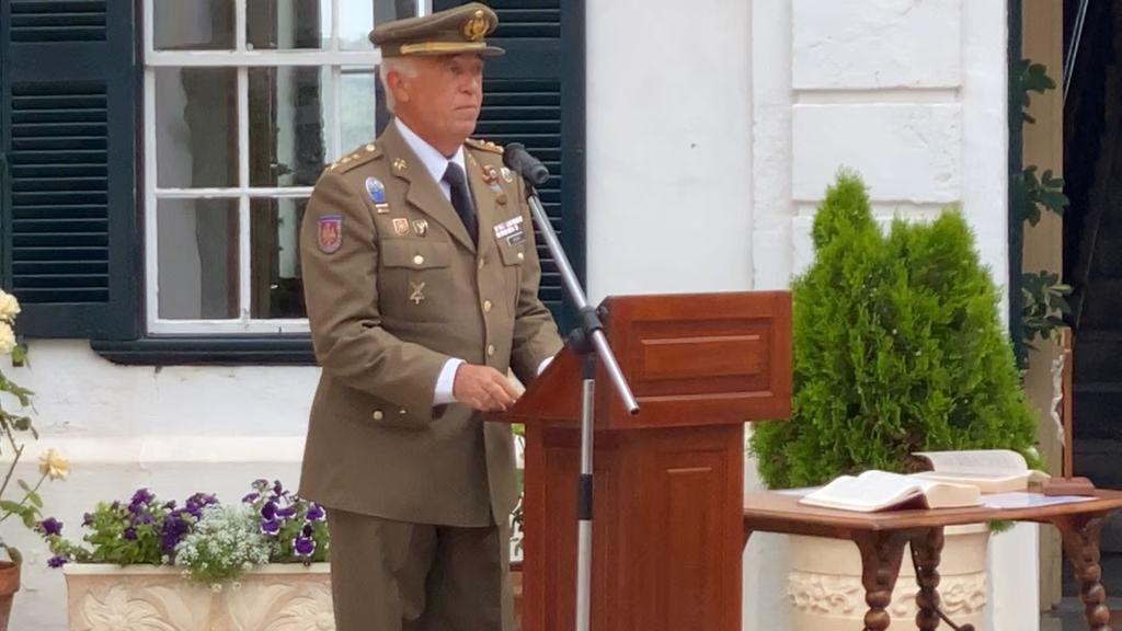 (Fotos y vídeo) El coronel Víctor Manuel Herrero preside el Consorcio Militar de Menorca