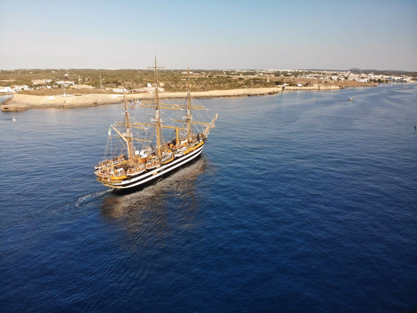 "Amerigo Vespucci": una porción de la historia llega a Menorca