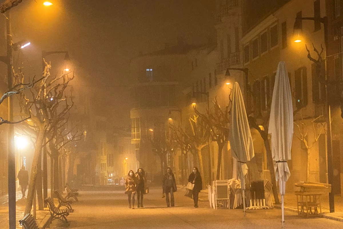(Fotos) La niebla cae sobre Maó