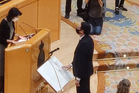 Tóbal Marquès jura como nuevo senador por Menorca