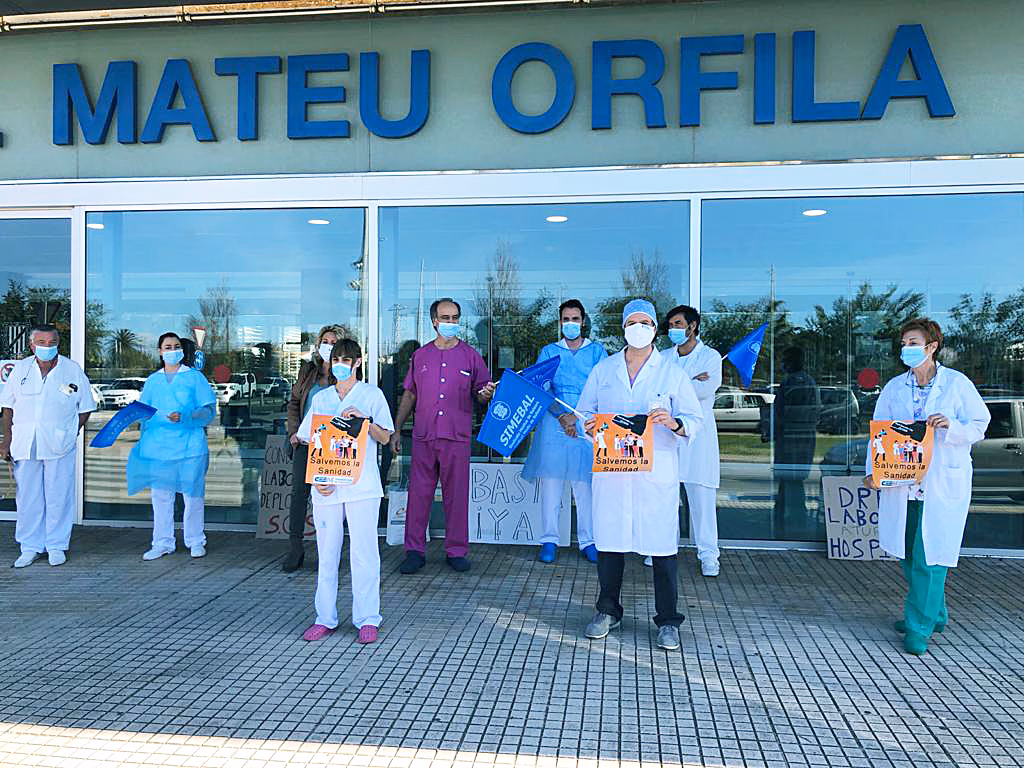 Los médicos de Menorca vuelven a alzar la voz