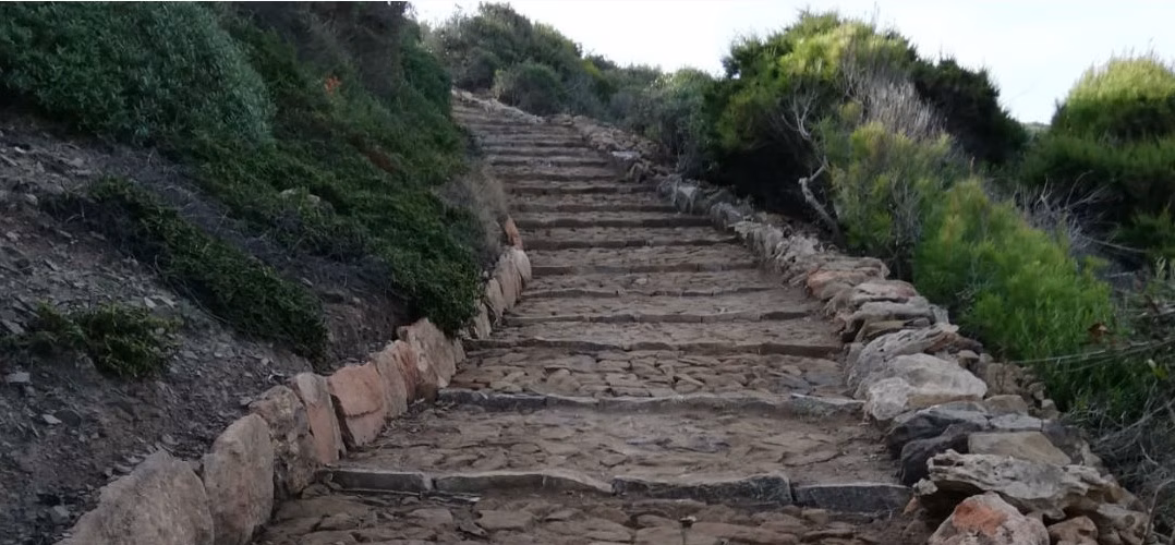 Finalizan los trabajos de conservación de un tramo del Camí de Cavalls