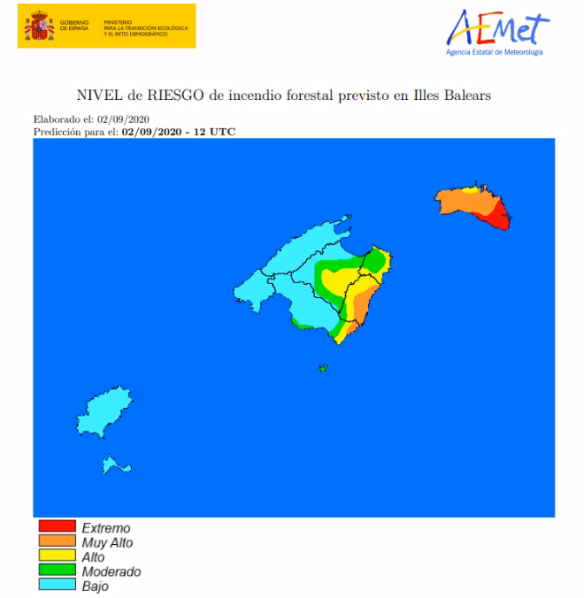 Cielo nuboso y temperaturas que no superarán los 27 grados en Menorca