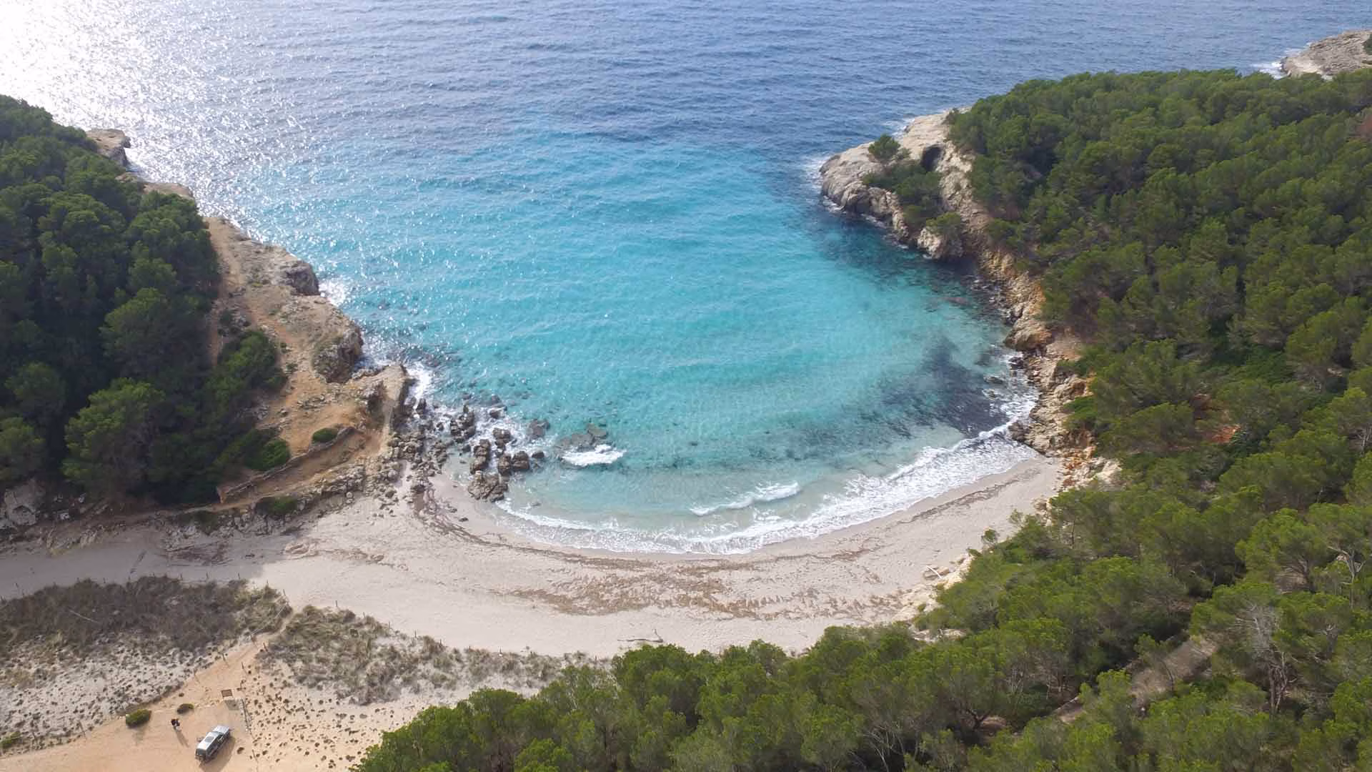 Cala Tortuga, Fustam o Cala Escorxada: ideales para ir en barco