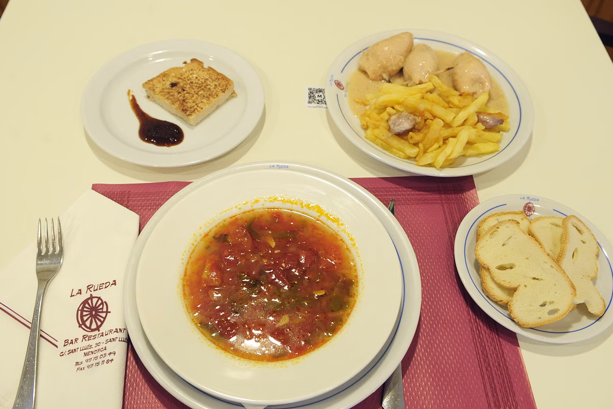 (Fotos) Menorca se sirve en un plato