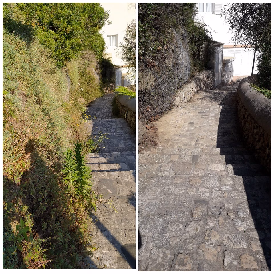 (Fotos) Maó mejora los accesos al puerto