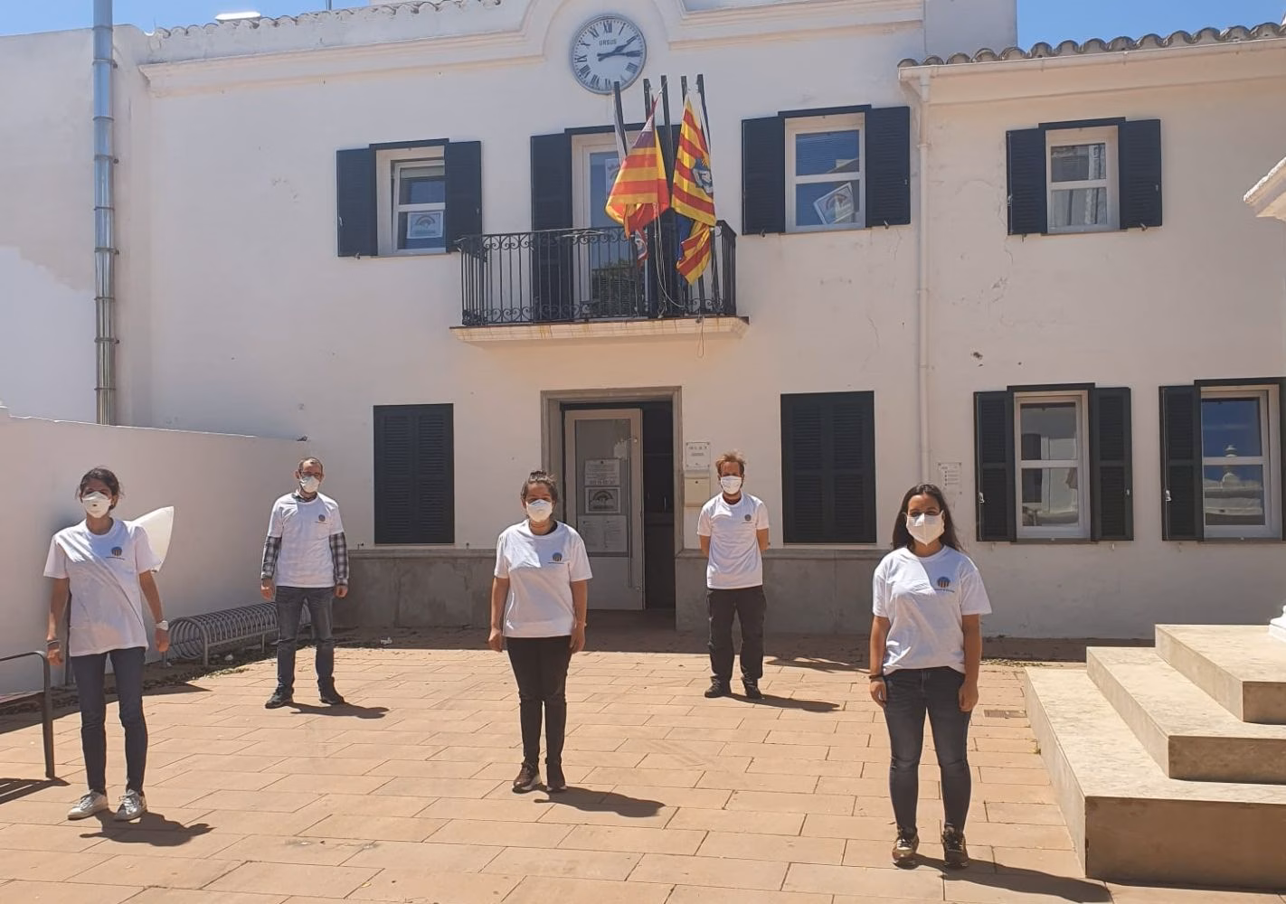 Sant Lluís activa informadores de la desescalada en sus calles