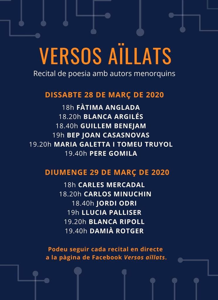 Poesía para el fin de semana