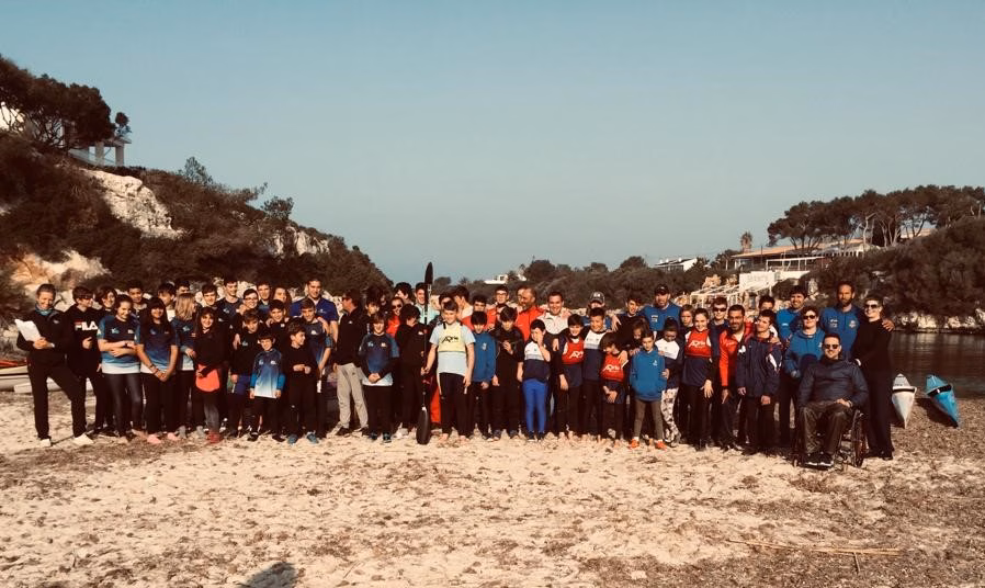 Ciutadella lidera la prueba de piragüismo de los Jocs Esportius Municipals