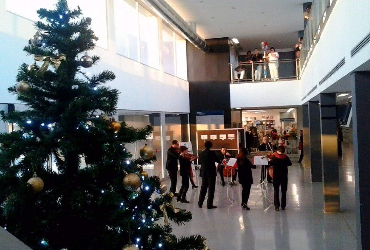 La OCIM lleva su música al hospital