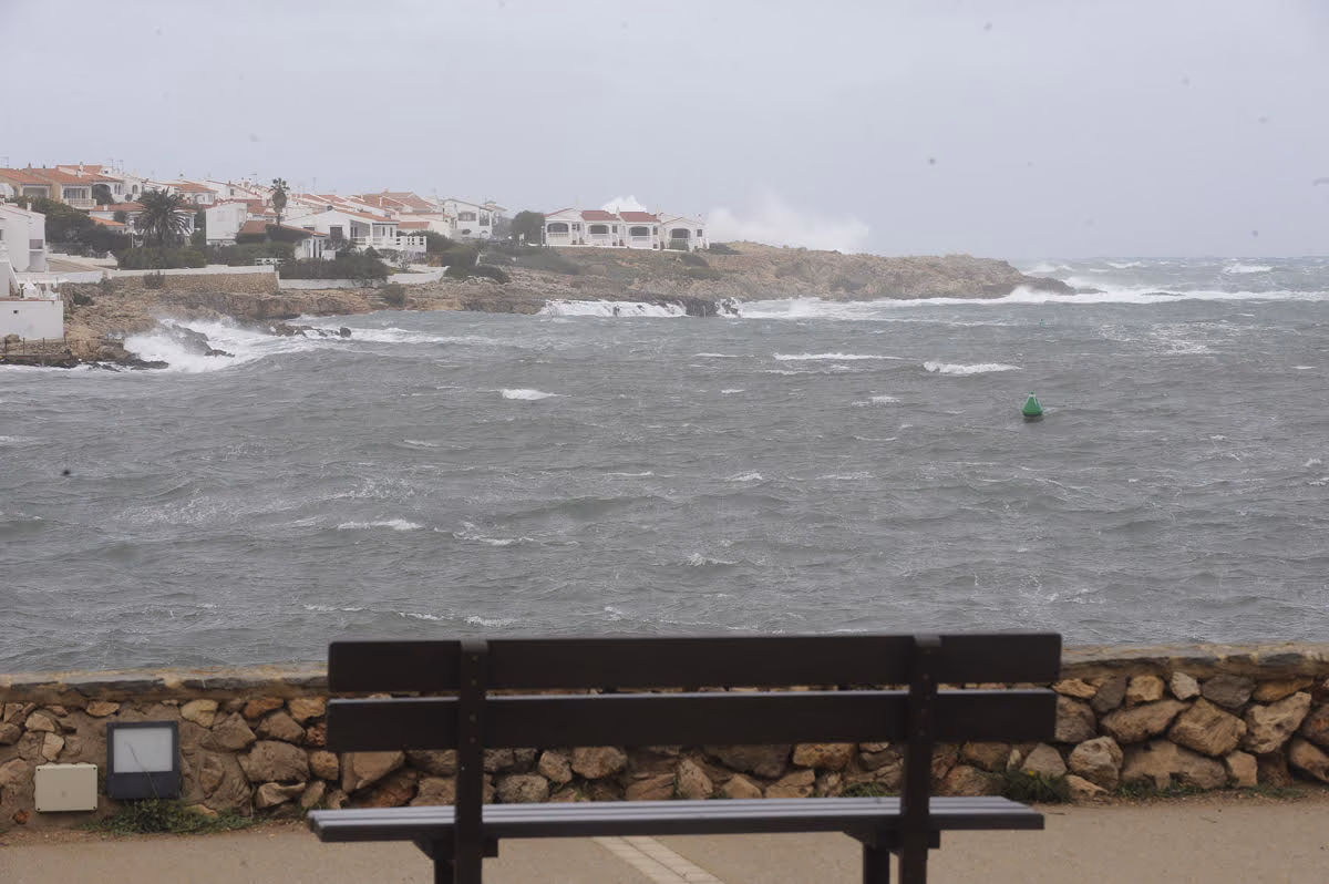 El viento roza los 80Km/h por toda la isla
