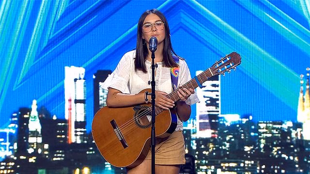(Vídeo y fotos) Chiara, la menorquina que cautivó al jurado de Got Talent