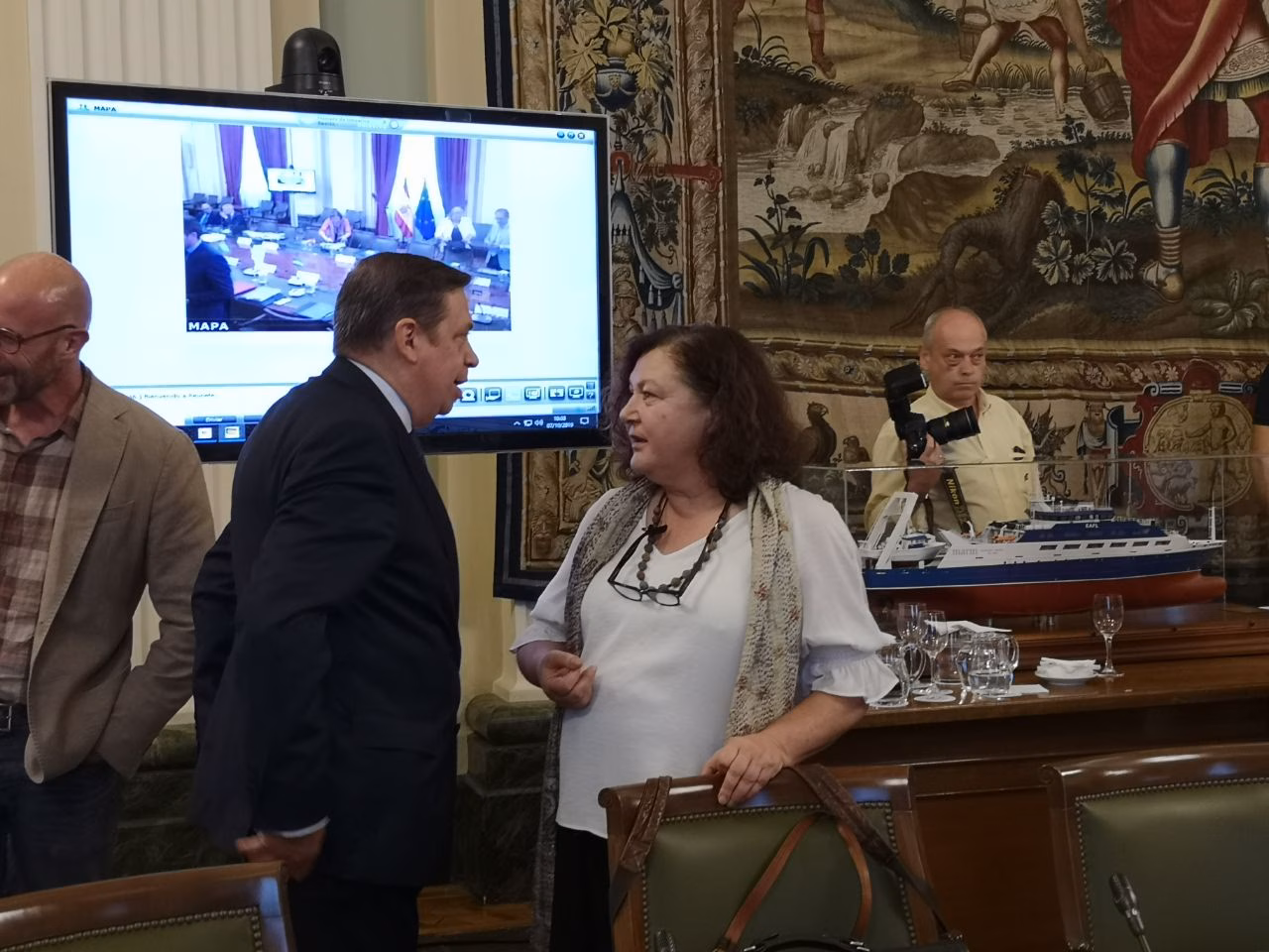 De la Concha pide a Madrid medidas para los aranceles USA y el queso de Mahón