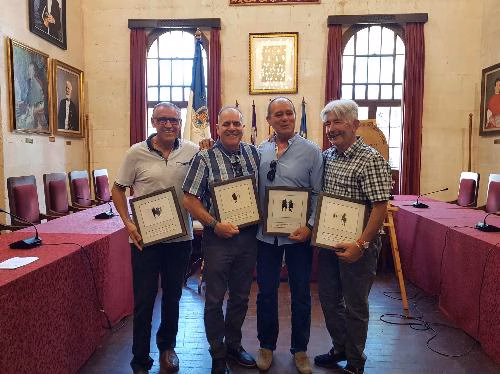 Suman 104 años de servicio: Ciutadella homenajea a 4 Policías locales en su jubilación