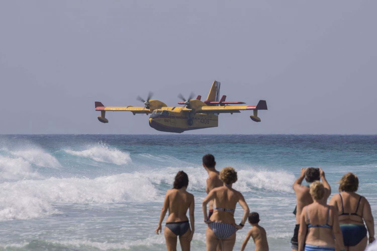 La exhibición aérea de Son Bou, recogida en un espectacular vídeo