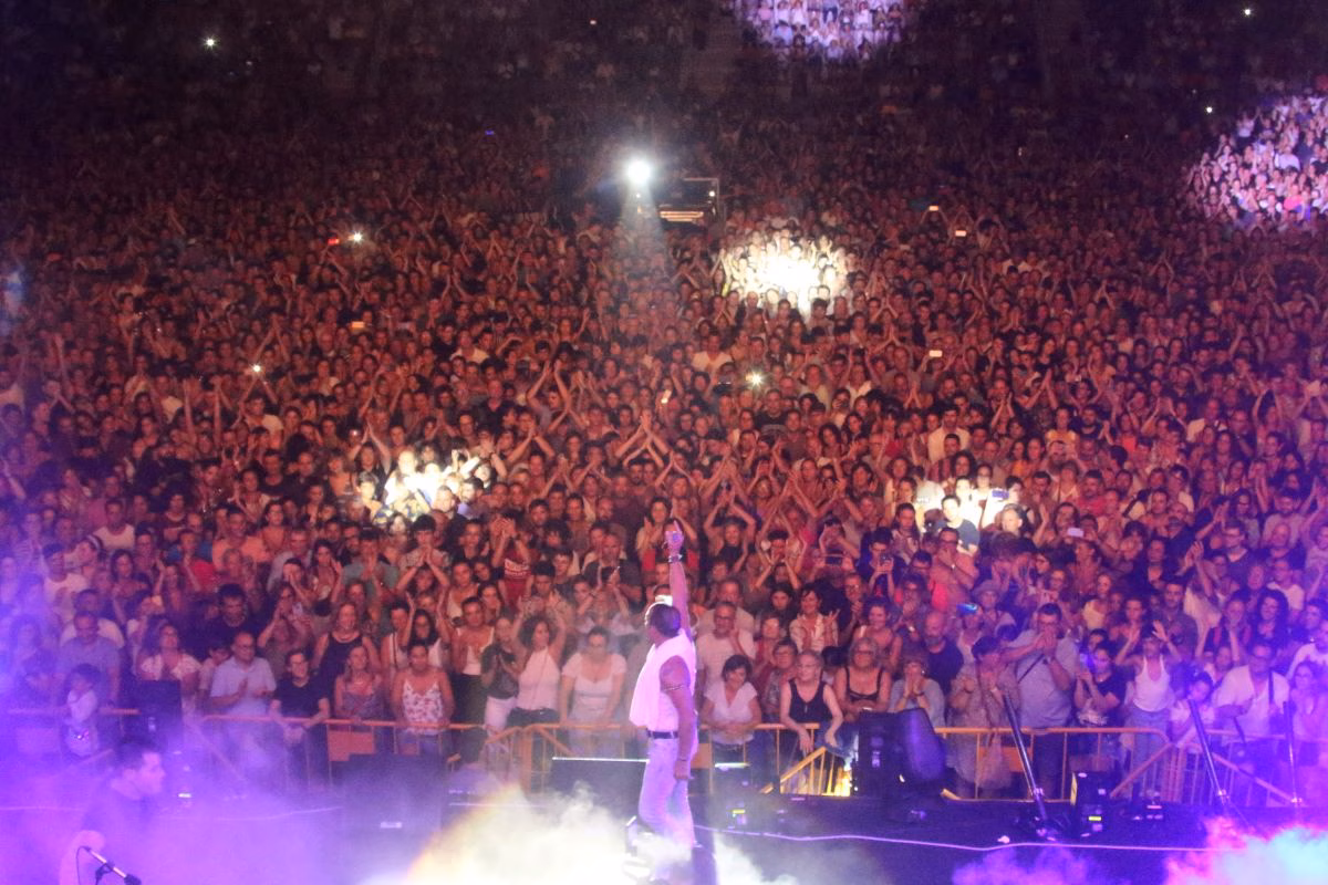(Fotos) El mayor concierto del verano