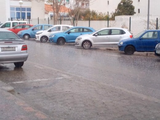 Lluvia en Menorca