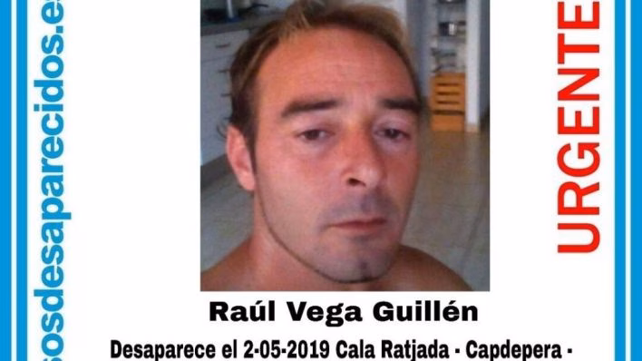 Piden colaboración para encontrar a un hombre desaparecido en Cala Rajada