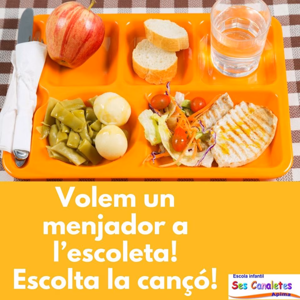 Ses Canaletes reivindica con música el servicio de comedor